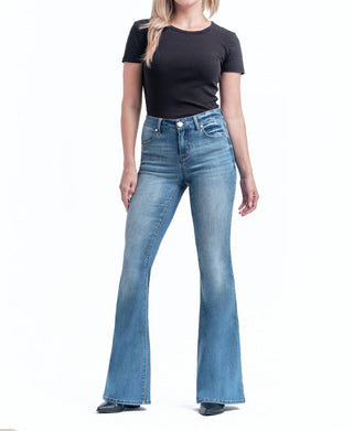 1822 Denim - Mid-rise Flare Jean