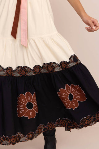 Vero Alfie - Picasso Long Dress