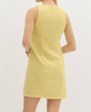 Alexis - Tweed Mini Dress