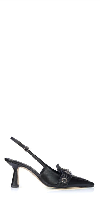 Aeyde - Women's Tara Eyelet Slingbacks