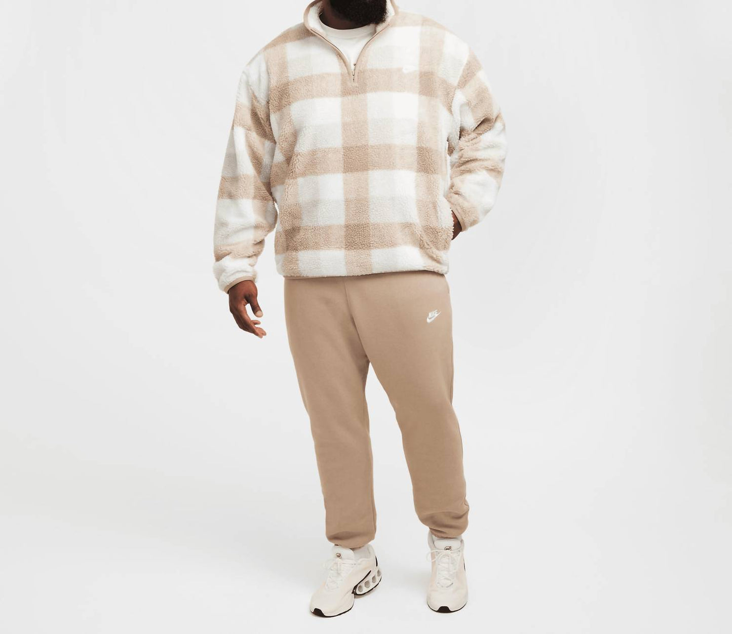 Nike - Club Fleece Half-Zip Pullover Sweatshirt