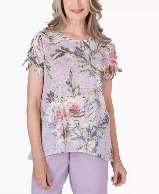 Alfred Dunner - Floral Garden Party Top