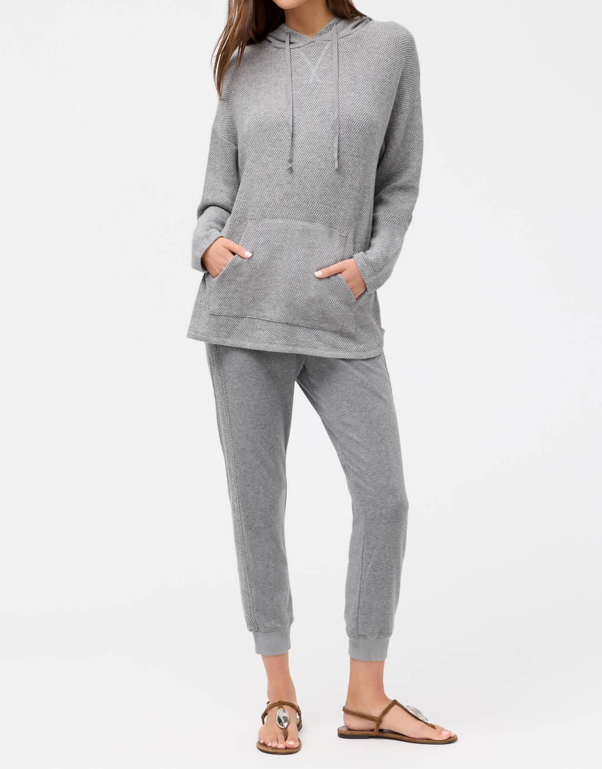 Johnny Was - Cozy Contrast Stripe Jogger