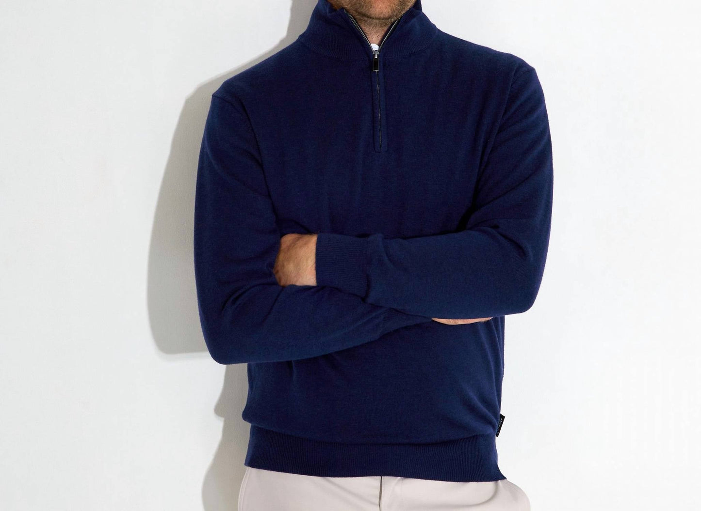 Abacus Sportswear Us - Liffin Knitted Half-zip Windstopper Sweater