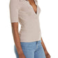 Good American - PLAITED RIB POLO