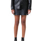 Agolde - Agda Leather Mini Skirt