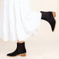 Naughty Monkey - Women's Lenor Block Heel Ankle Boots