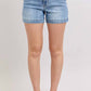 Judy Blue - High Waisted Denim Trouser Shorts