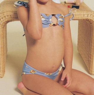 Montce - Girl's Mini Tori Bandeau and Lulu Bikini Set