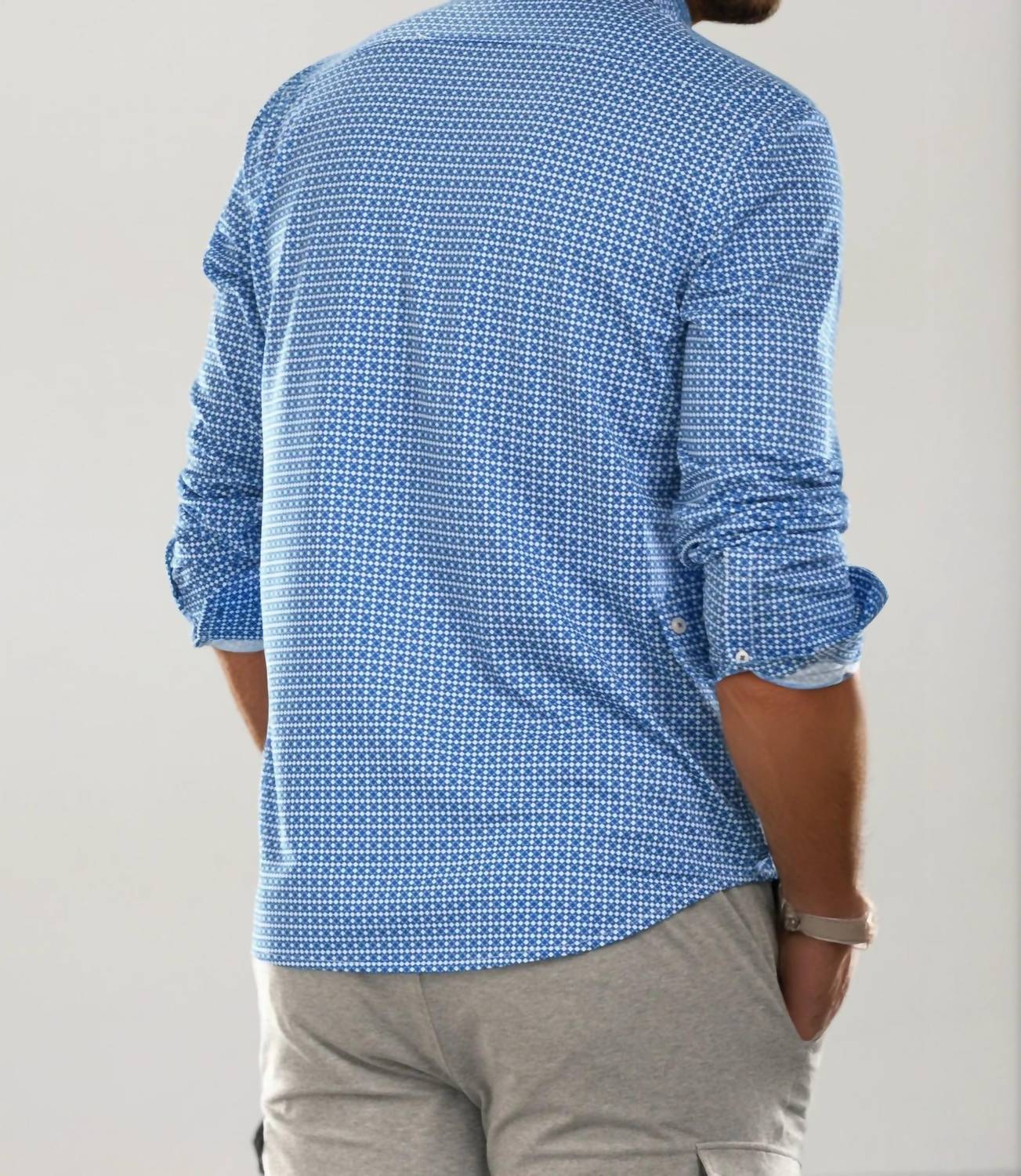 Buki - Swiss Check Long Sleeve Tech Shirt