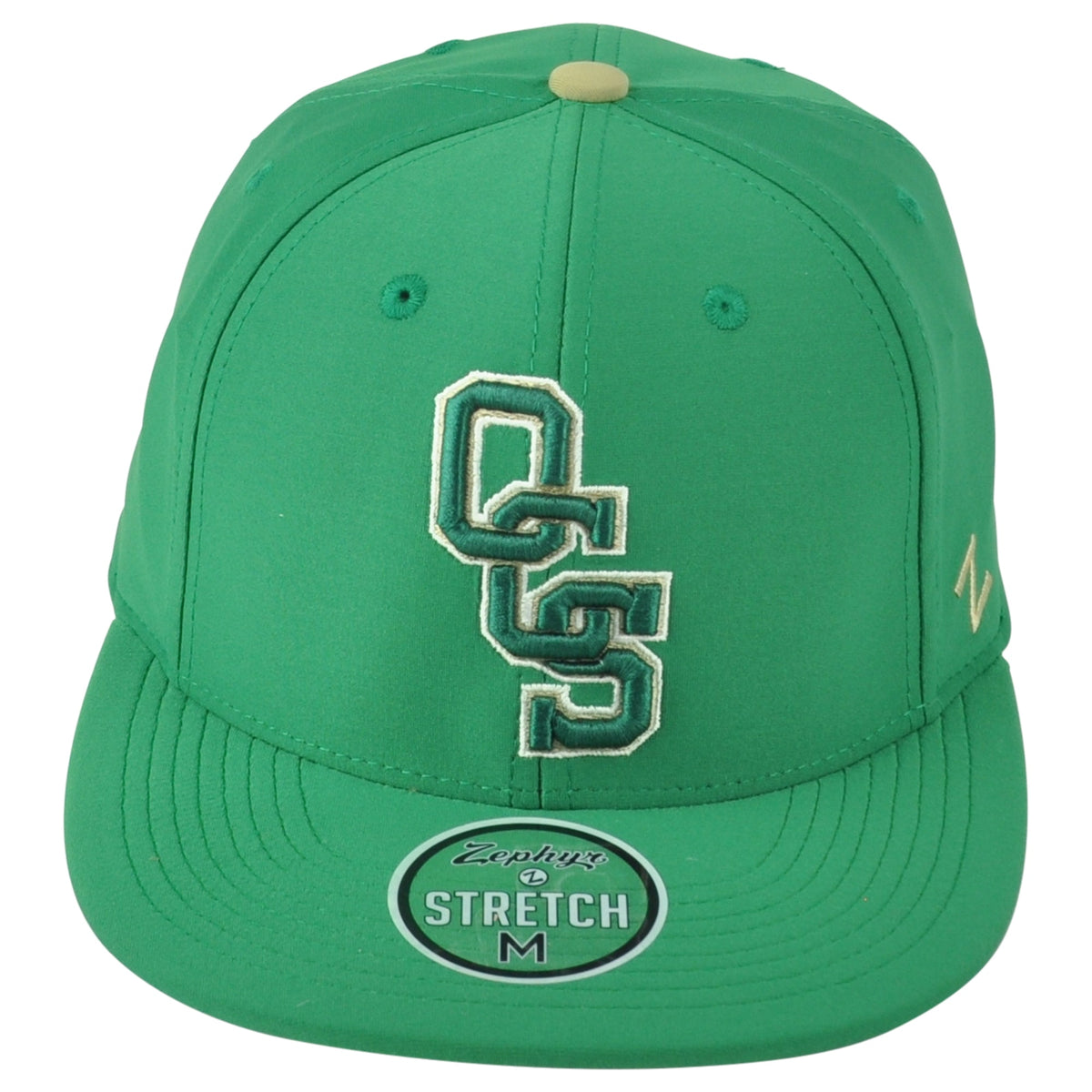 Zephyr Ouachita Christian School Eagles OCS Fitted Stretch Adult Hat Cap