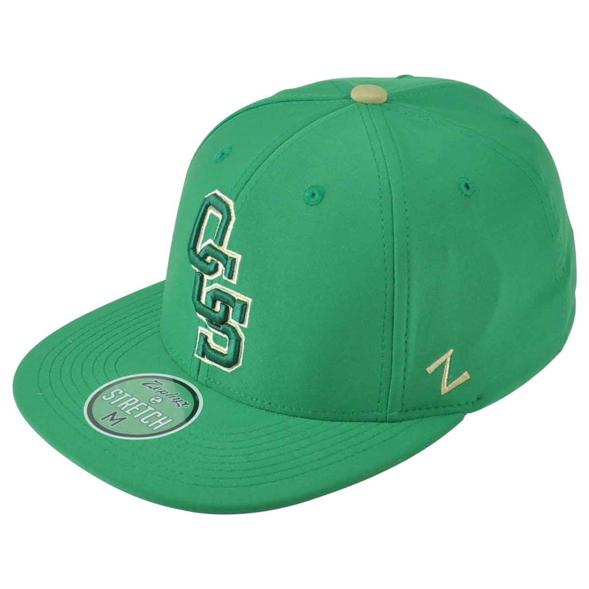 Zephyr Ouachita Christian School Eagles OCS Fitted Stretch Adult Hat Cap