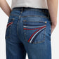 7 For All Mankind - Dojo Slim Illusion Flare Royalty 7 Pant