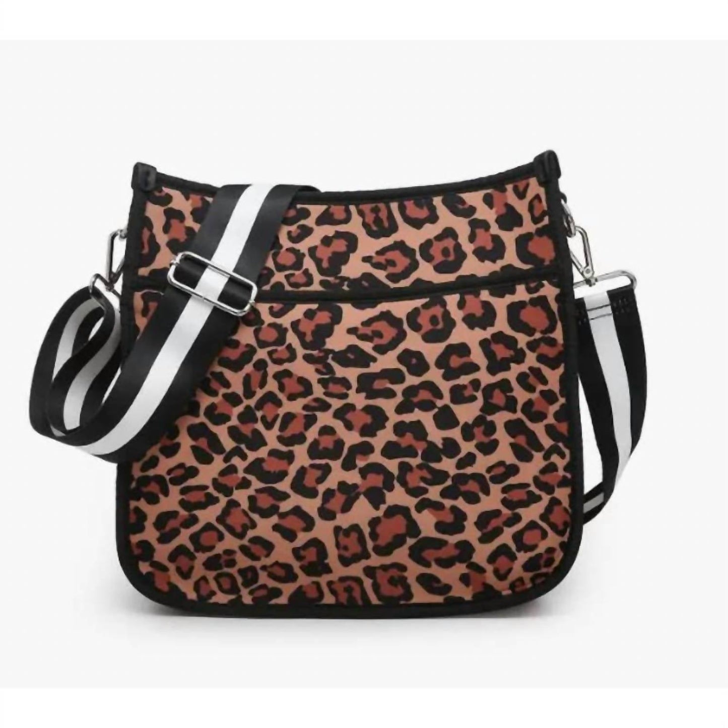 Jen & Co. - Women's Neoprene Crossbody Bag w/ Guitar Strap
