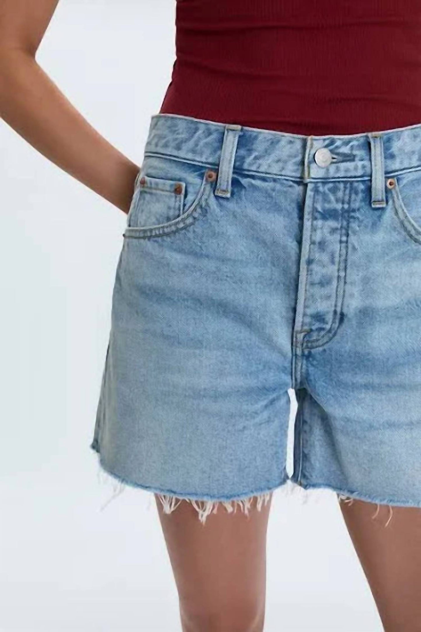 Pistola - Andie Hi Rise Cut Off Shorts