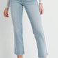 Just Black Denim - Mid Rise Slim Cropped Bootcut Jeans