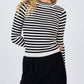 Sadie & Sage - Striped Crewneck Sweater