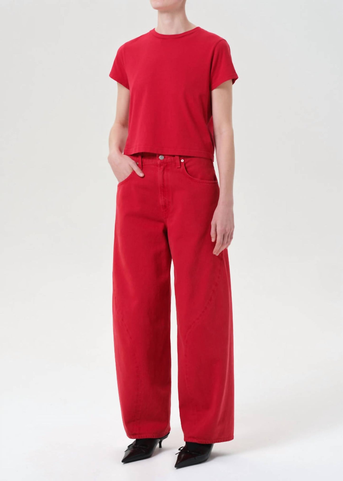 Agolde - Shrunken Tee Top