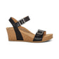 Aetrex - Women's Lexa Quarter Strap Wedge Sandals