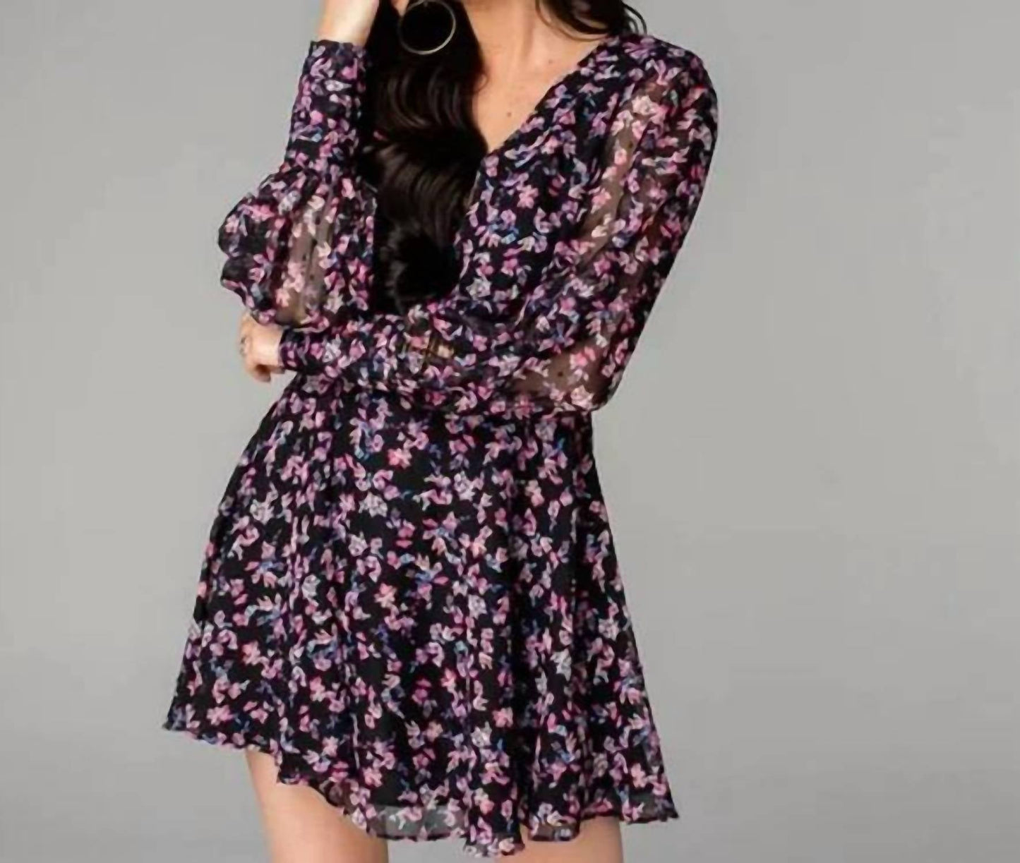 Buddylove - Parker V-Neck Skater Dress