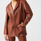 Steve Madden - Faux Leather Blazer
