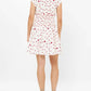 Oliphant - Smocked Waist Roll Sleeve Mini Dress