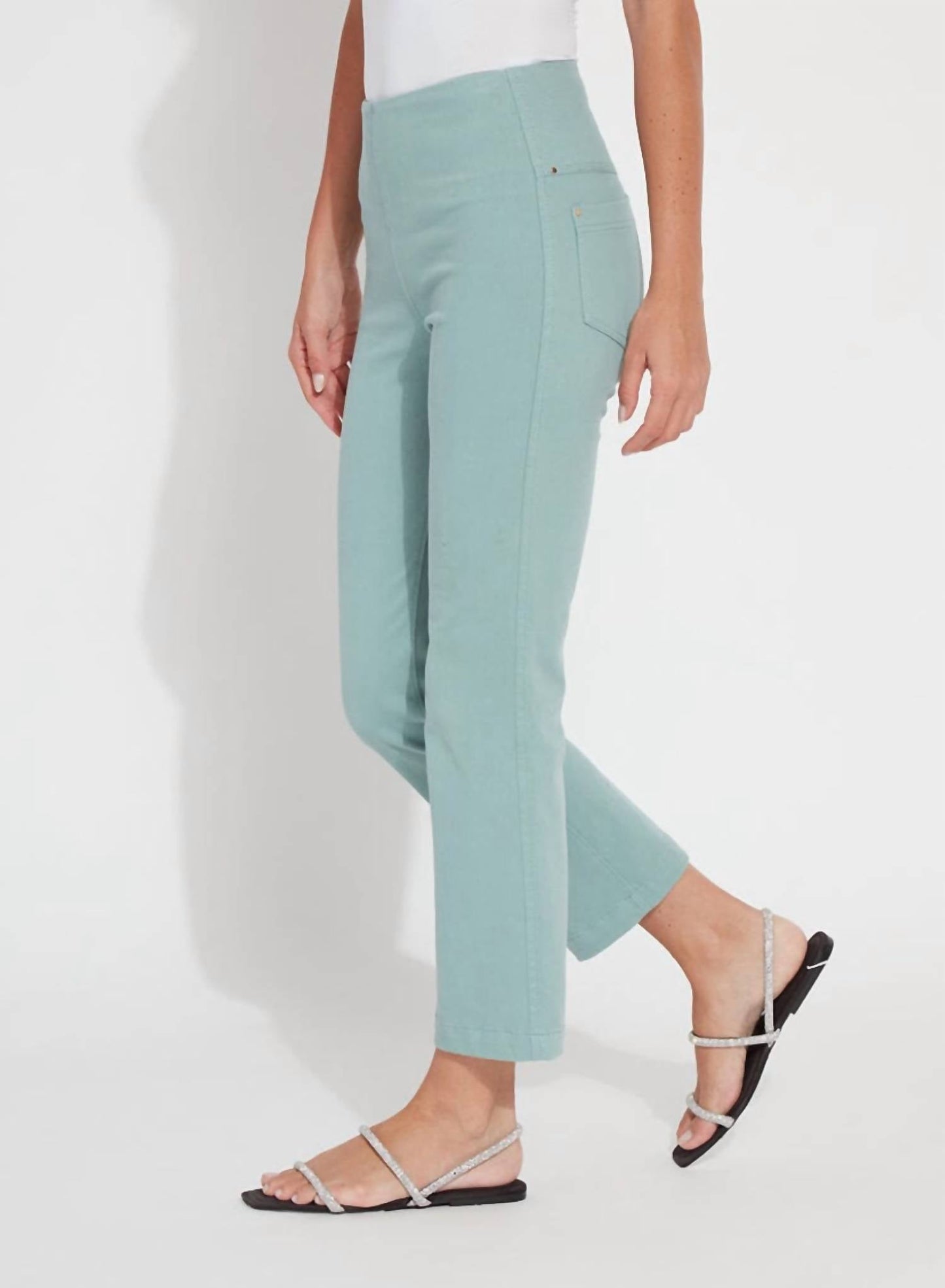 Lysse - Cropped Baby Bootcut Ankle Denim Pants