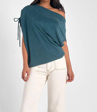 Elan - Cinched Off The Shoulder Top