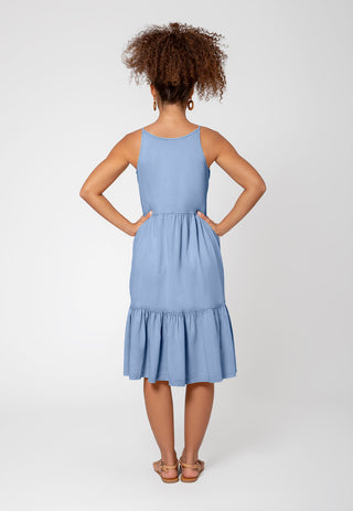 Leota Women's Esmeralda Dress in Chambray Lord & Taylor Blue