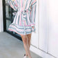 Entro - Striped Midi Dress