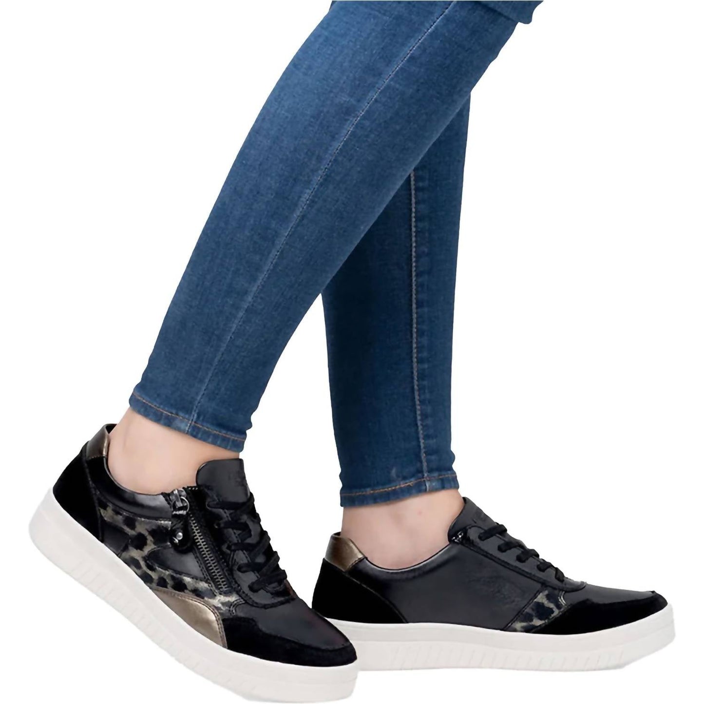 Remonte - Women's Synthetic Leather Sneakers