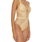 Becca - Polished One-piece Plunge Swimsuit