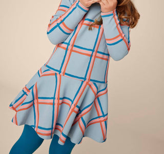 Tea Collection - Ribbed Drop Waist Skater Dress