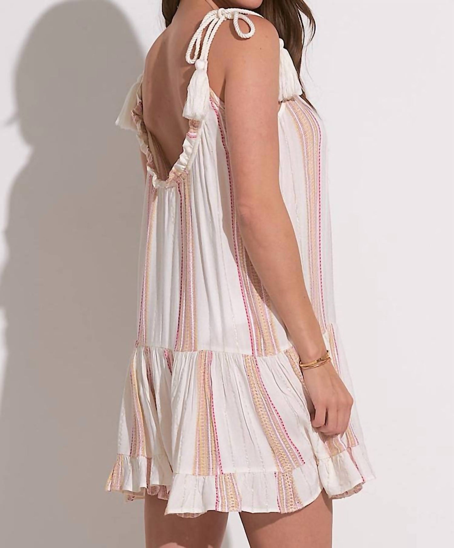 Elan - Tie Straps Mini Dress