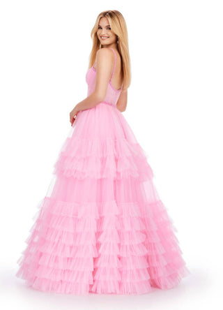 Ashleylauren - Tulle Prom Dress