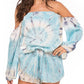 Blue Life - Life's A Beach Off The Shoulder Romper