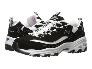 Skechers - Women's D'lites Biggest Fan Memory Foam Lace-up Sneaker
