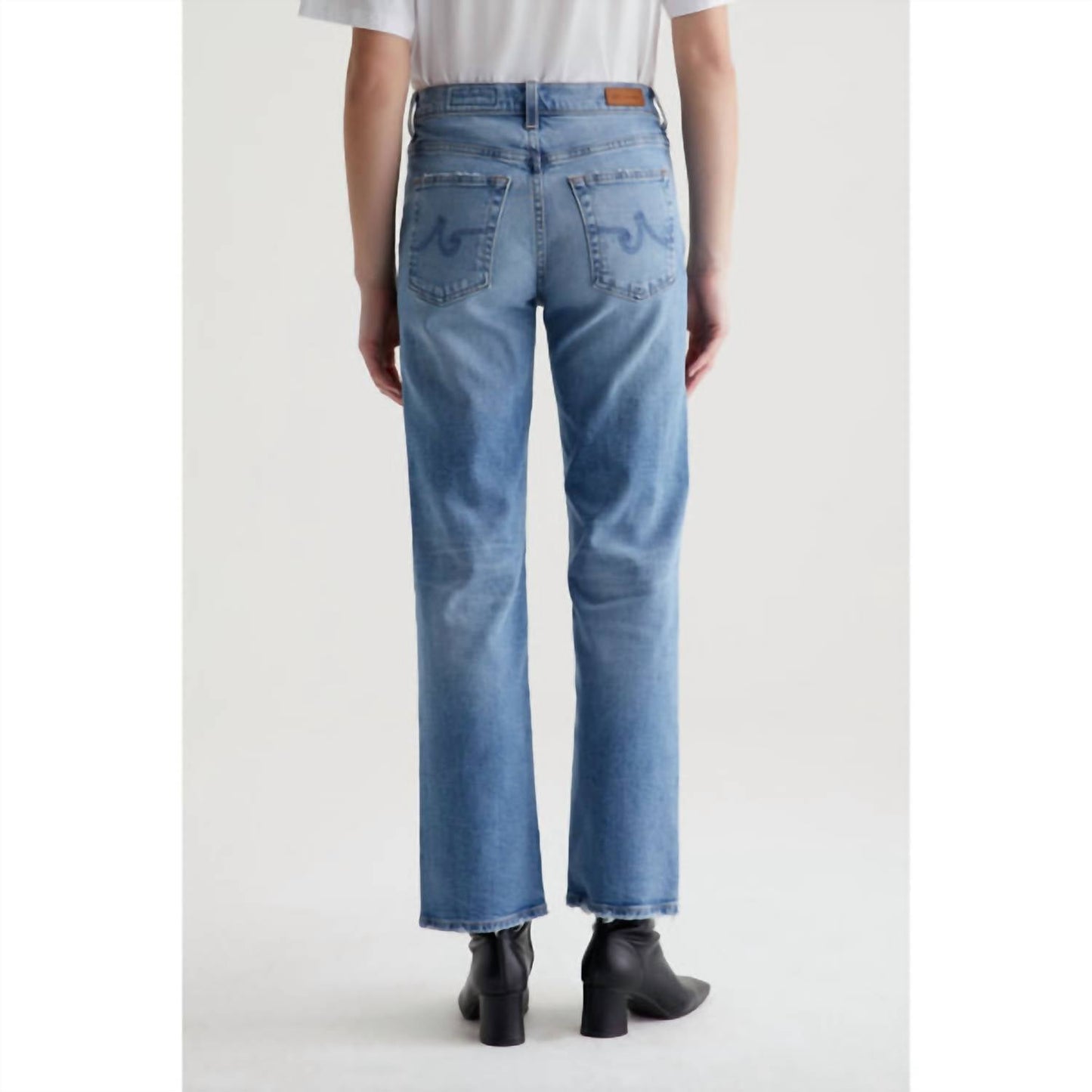 Ag Jeans - Brinley Mid Rise Straight Jeans