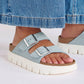 Birkenstock - Women's Arizona Chunky Suede Sandal