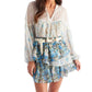 Allison New York - Gwyneth Tie Blouse