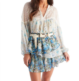 Allison New York - Gwyneth Tie Blouse