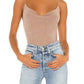 525 America - Shimmer Cowl Cami Top