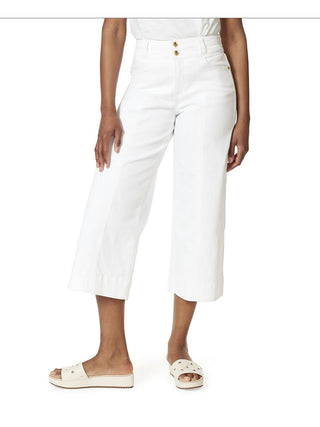 Anne Klein Women's High Rise Cropped Wide Leg Pants Size 16