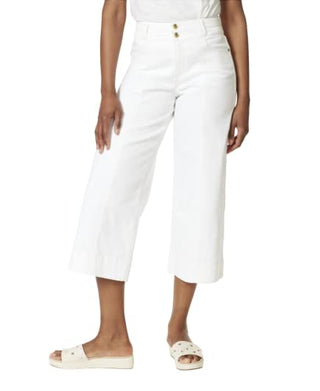 Anne Klein Women's High Rise Cropped Wide Leg Pants Size 16