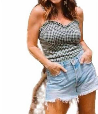Eva Franco - Gingham Sweetheart Tank