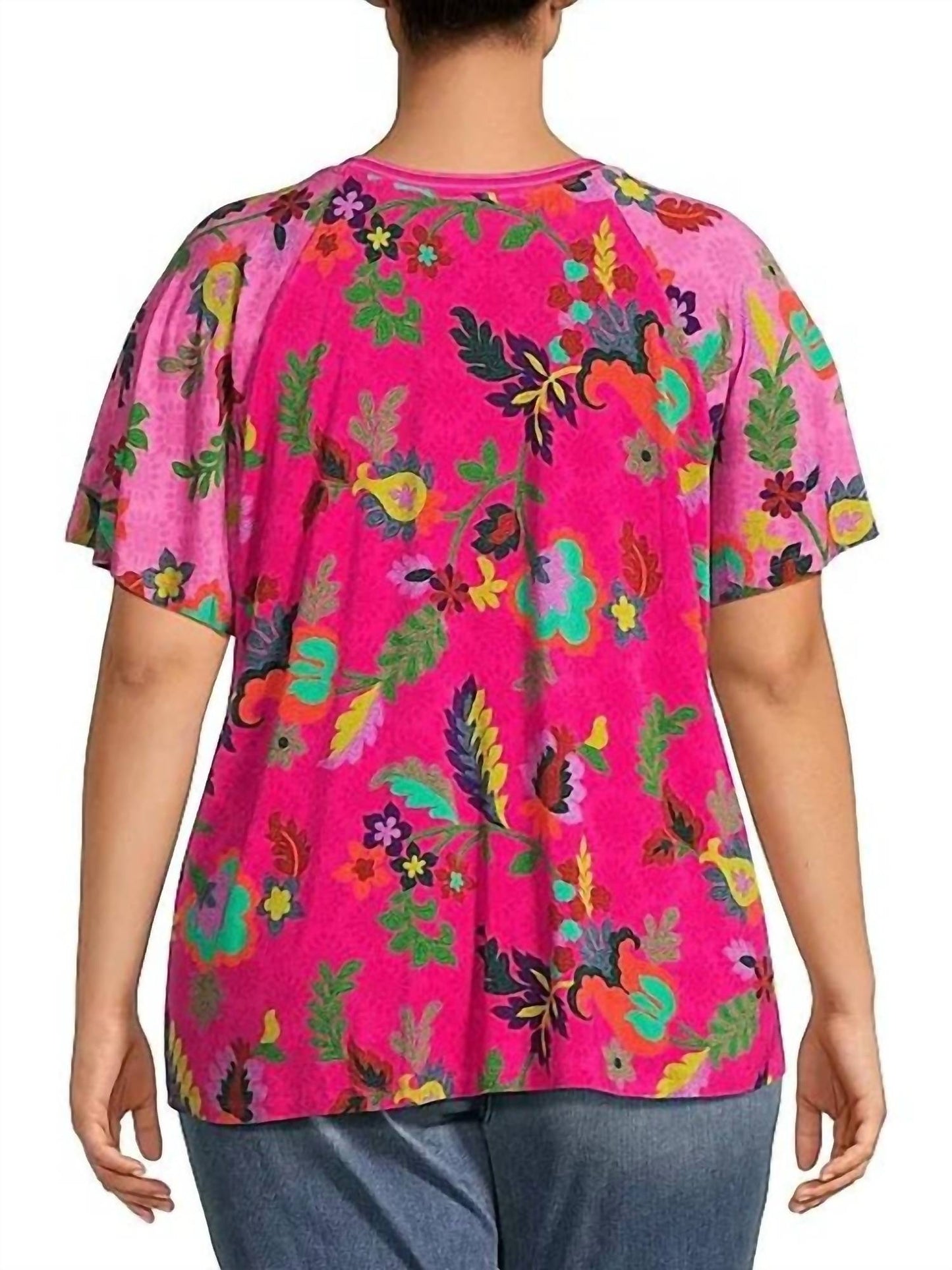 Johnny Was - WOMEN'S JANIE FAVORITE FLUTTER RAGLAN SLEEVE