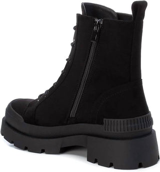 Xti - Women's Suede Lace-Up Booties