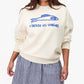 Clare V. - Oversized Crewneck Sweatshirt