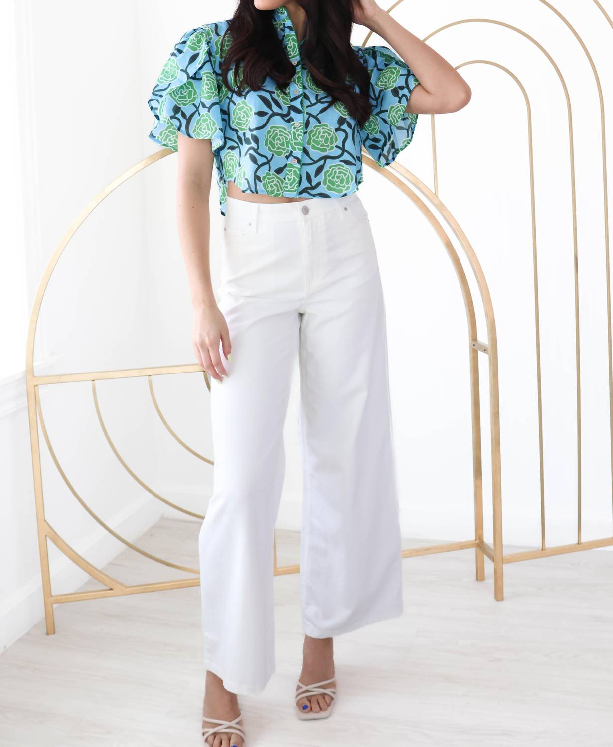 Z Supply - Mia Loose Wide Leg Denim Pant