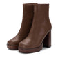 Xti - WOMEN'S BLOCK HEEL BOOTIES